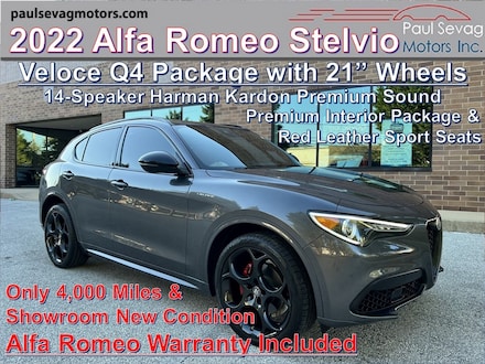 2022 Alfa Romeo Stelvio Ti Veloce AWD  Premium Interior & Sound/21