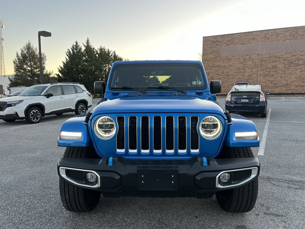 Used 2022 Jeep Wrangler Unlimited 4xe Sahara Hardtop Headliner/Cold Weather/Trailer Tow SUV