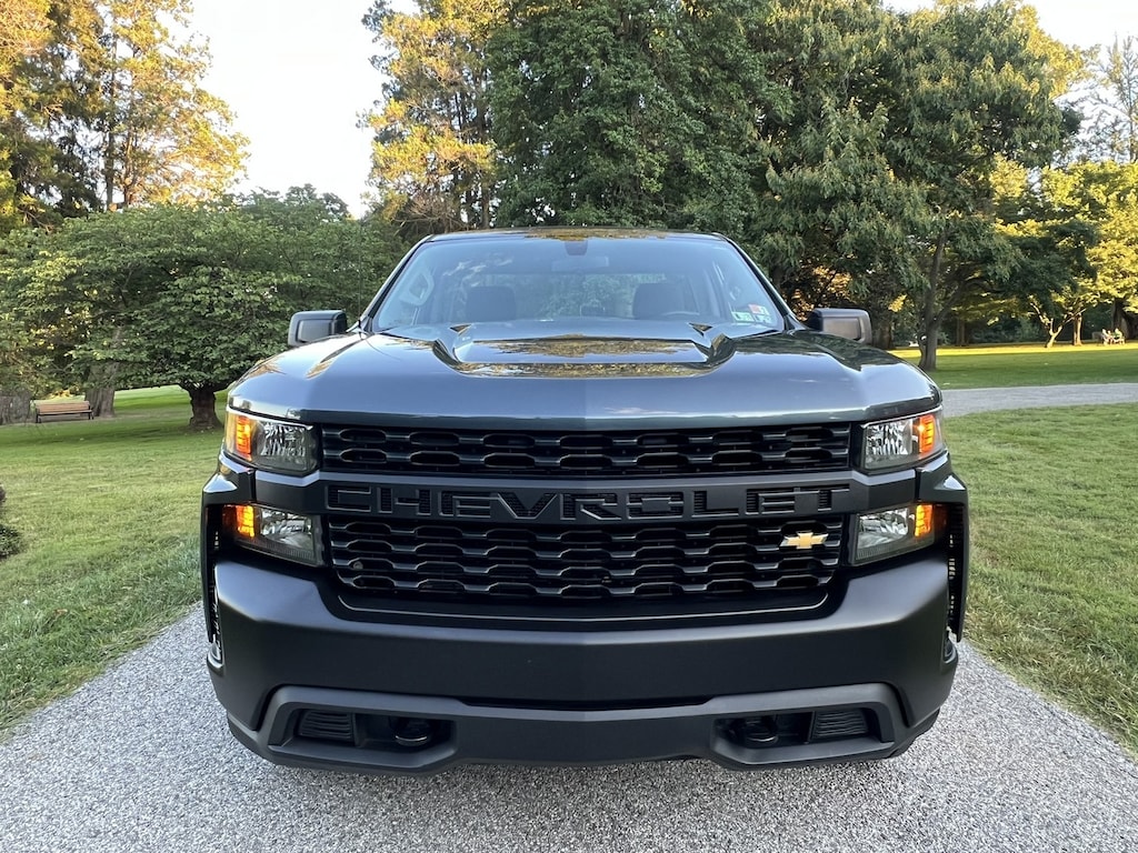 Used 2020 Chevrolet Silverado 1500 4x4 Regular Cab 8' Bed WT Only 72,000 PA One Owner Miles - 5.3L V8 Truck Regular Cab