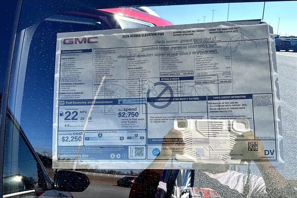 2026 GMC Acadia Elevation - Photo 14