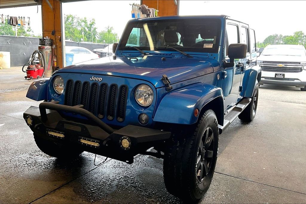 Used 2015 Jeep Wrangler Unlimited Sahara with VIN 1C4BJWEG0FL762850 for sale in Vidalia, GA