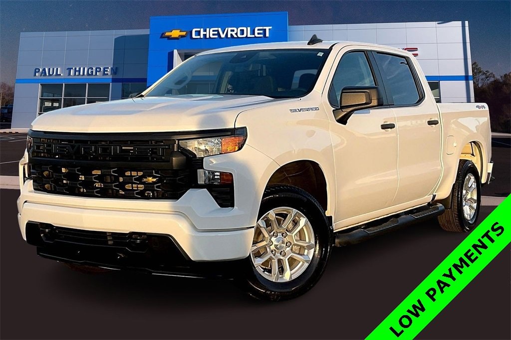 Used 2023 Chevrolet Silverado 1500 Custom Truck Crew Cab