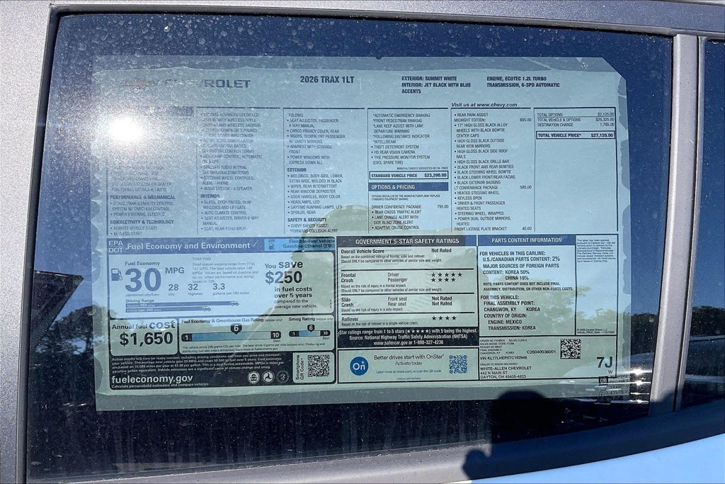 2026 Chevrolet Trax LT - Photo 27