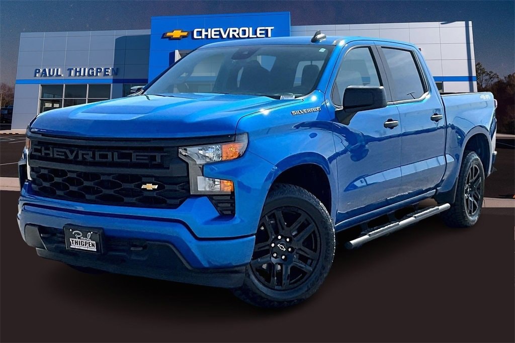 Used 2023 Chevrolet Silverado 1500 Custom Truck Crew Cab