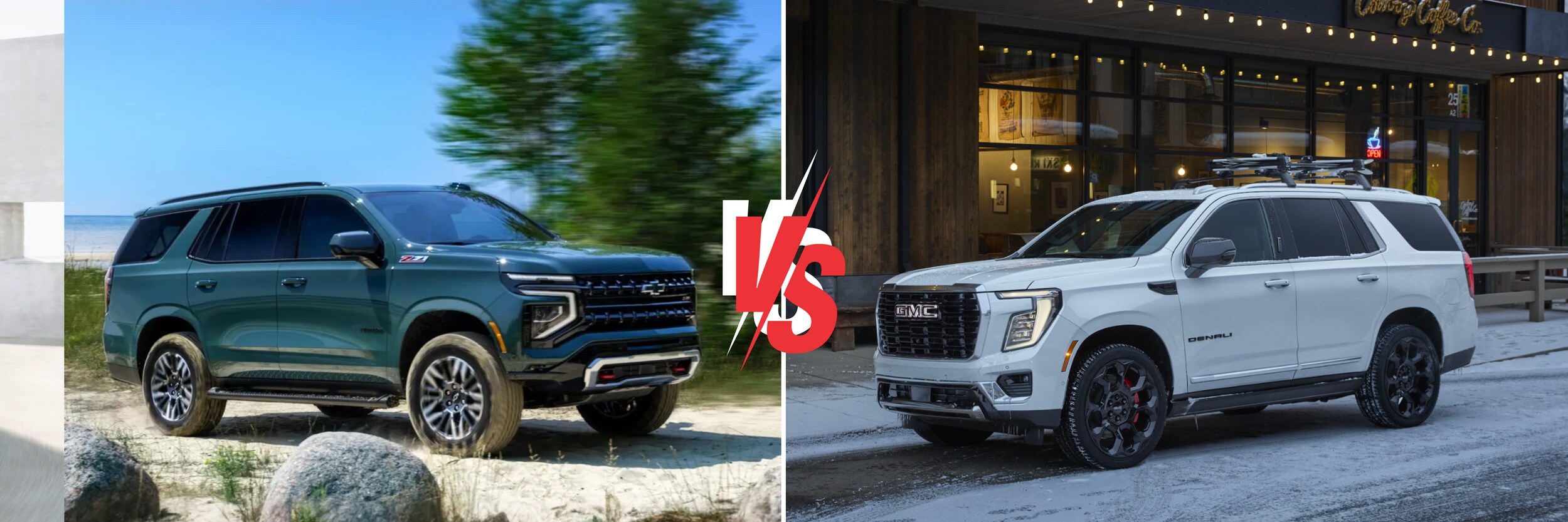 2026 Chevrolet Tahoe vs 2025 GMC Yukon