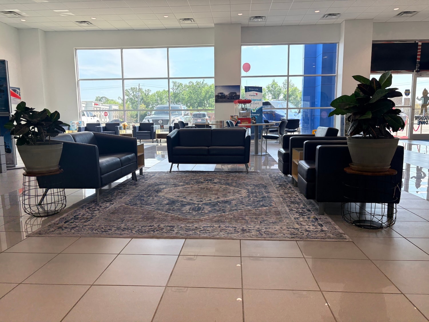 Snack area at Paul Thigpen Chevrolet GMC