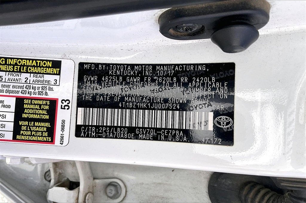 Used 2018 Toyota Camry XSE V6 Sedan