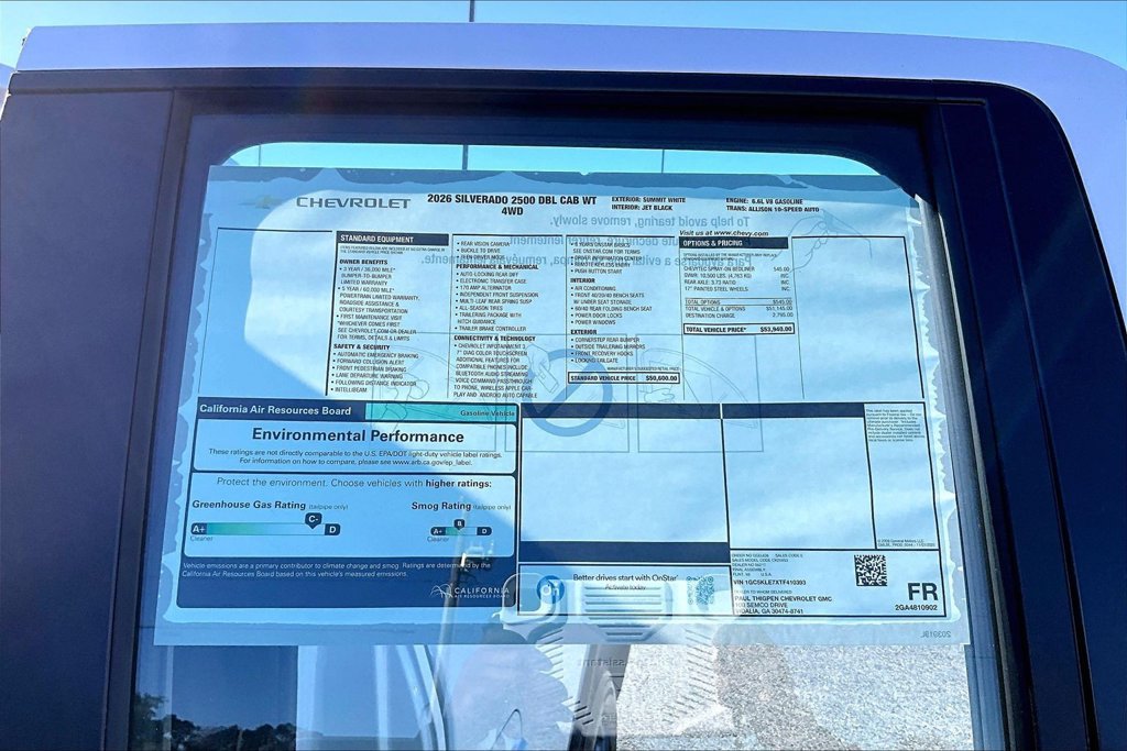 2026 Chevrolet Silverado 2500 HD Work Truck - Photo 15