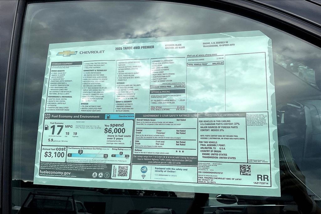 2025 Chevrolet Tahoe Premier - Photo 14