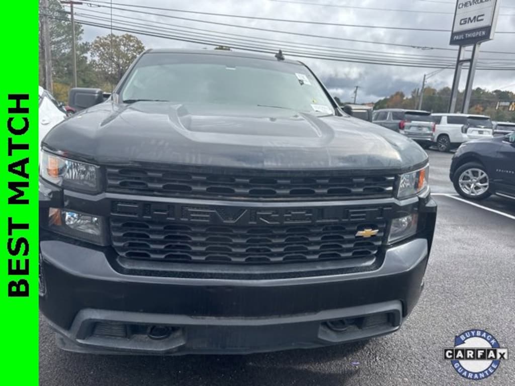 Used 2021 Chevrolet Silverado 1500 Custom Truck