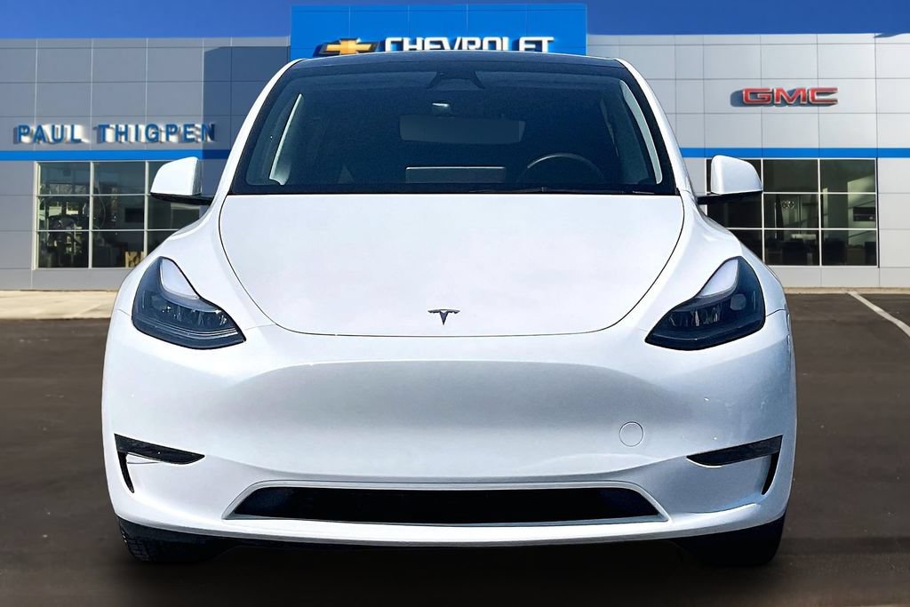 Used 2023 Tesla Model Y Long Range with VIN 7SAYGDEE6PA162382 for sale in LaFayette, GA
