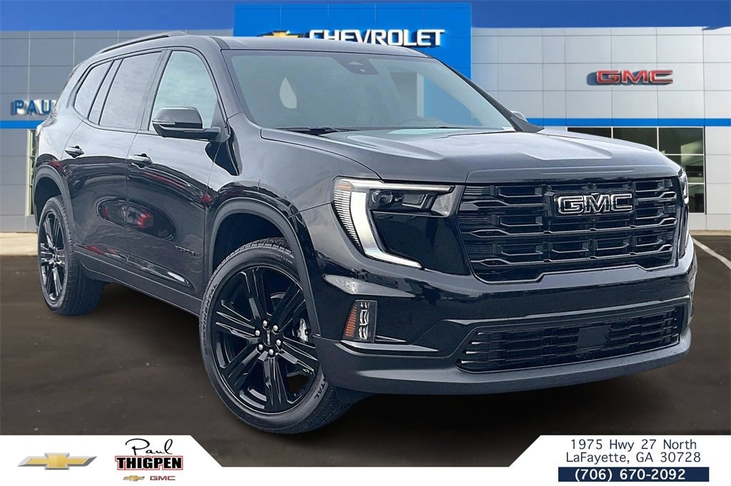 New 2026 GMC Acadia Elevation SUV