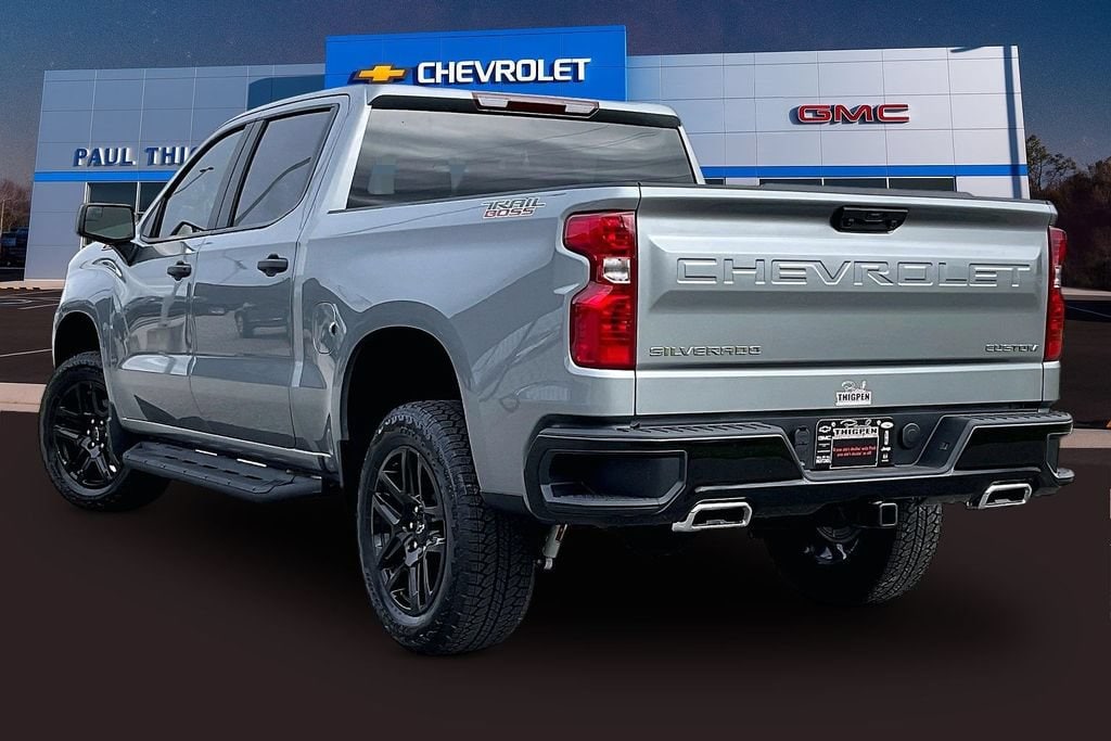 New 2026 Chevrolet Silverado 1500 Custom Trail Boss Truck