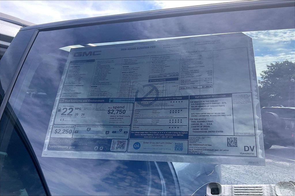 2026 GMC Acadia Elevation - Photo 14