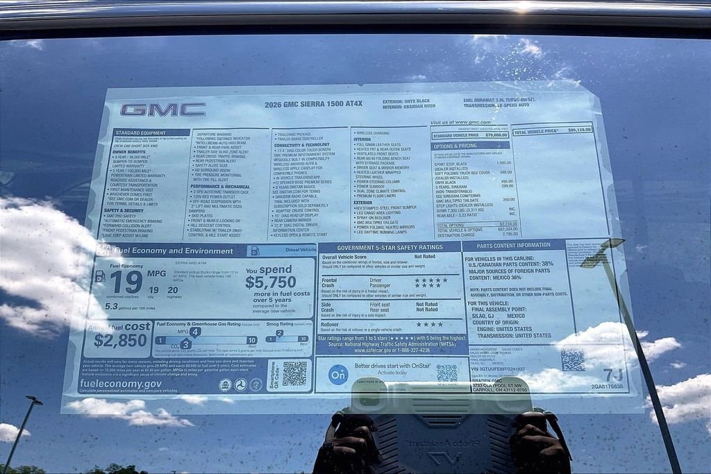 2026 GMC Sierra 1500 AT4X - Photo 14