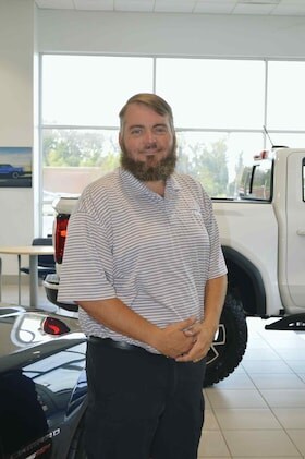Staff member Cody Strickland from ID_626d32