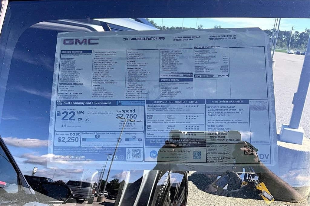 2026 GMC Acadia Elevation - Photo 26