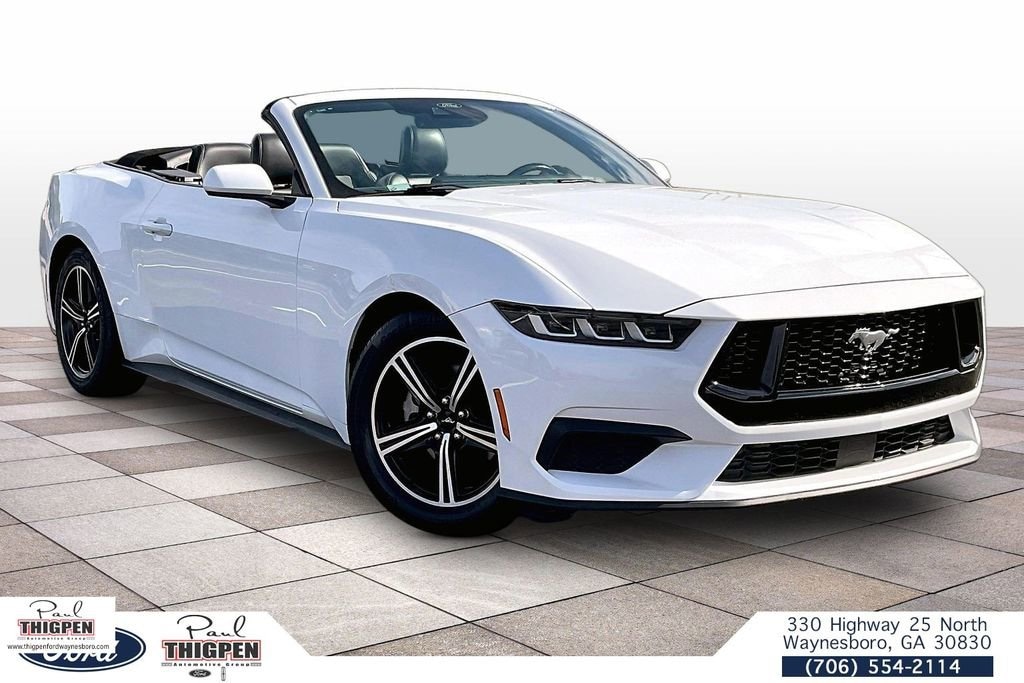 Certified 2024 Ford Mustang EcoBoost Premium Convertible