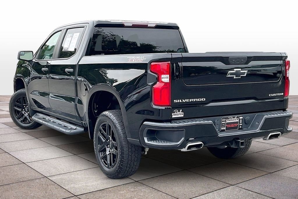 Certified 2021 Chevrolet Silverado 1500 Custom Trail Boss Truck Crew Cab