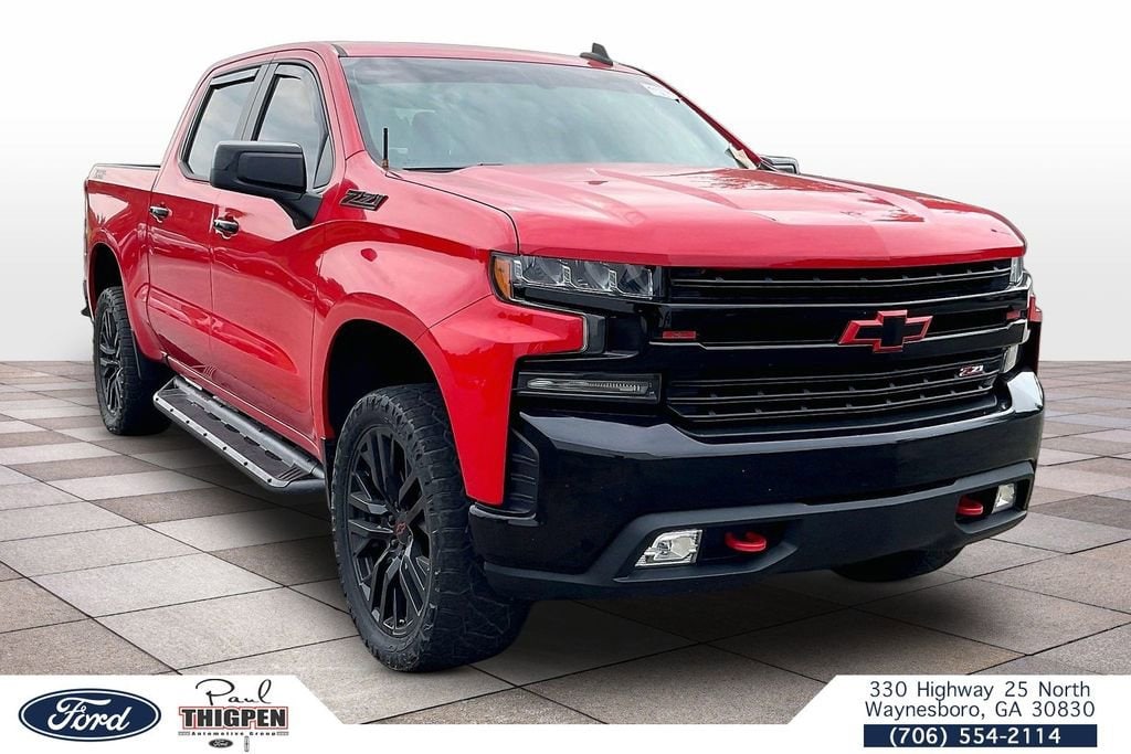 Certified 2019 Chevrolet Silverado 1500 LT Trail Boss Truck Crew Cab