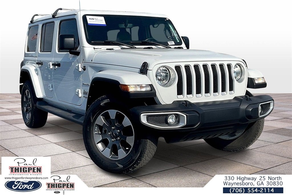 Certified 2021 Jeep Wrangler Unlimited Sahara SUV