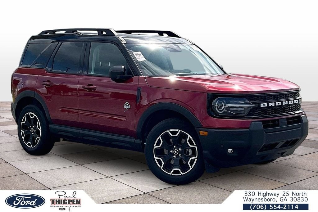 Certified 2025 Ford Bronco Sport Outer Banks SUV