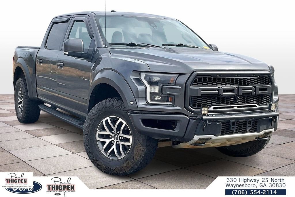 Certified 2018 Ford F-150 Raptor Truck SuperCrew Cab