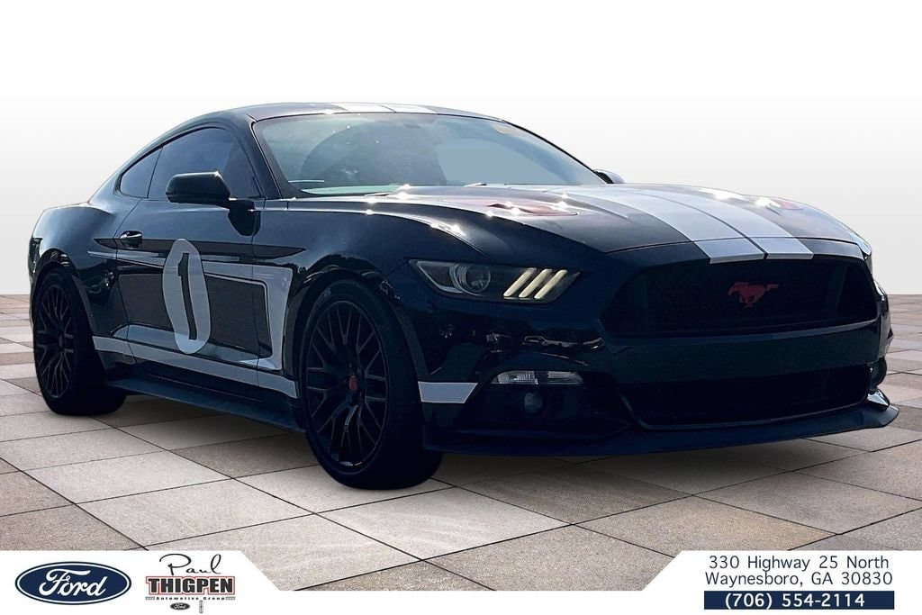 Certified 2015 Ford Mustang GT Premium with VIN 1FA6P8CF5F5324812 for sale in Waynesboro, GA