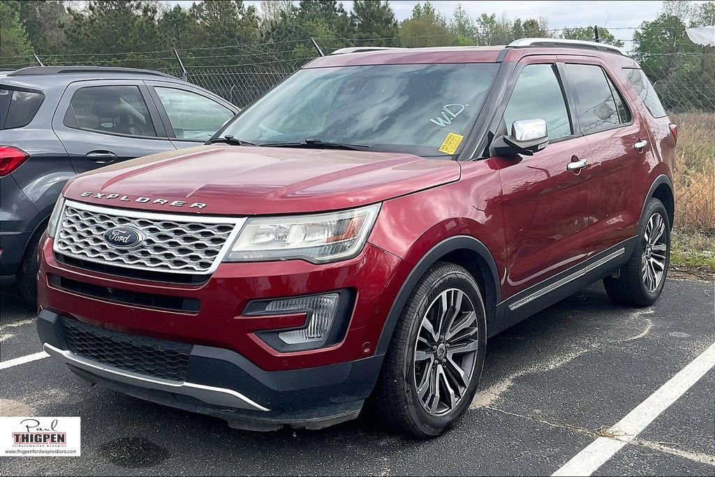 Certified 2016 Ford Explorer Platinum with VIN 1FM5K8HT6GGD33619 for sale in Waynesboro, GA