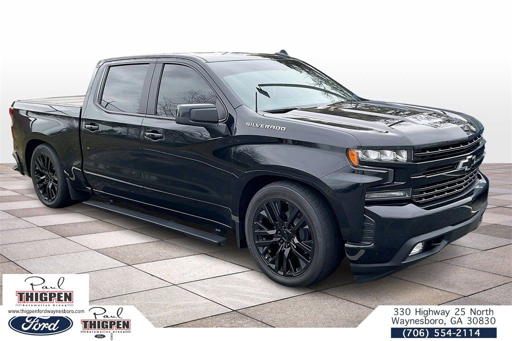 Certified 2021 Chevrolet Silverado 1500 RST Truck Crew Cab