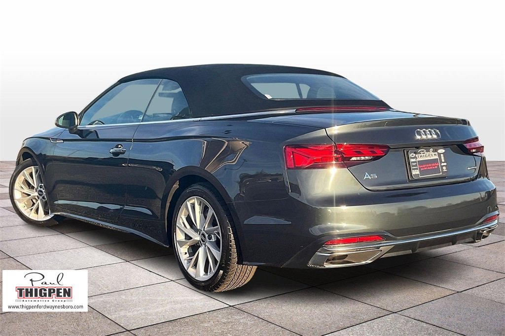 2022 Audi A5 Cabriolet Premium photo 2