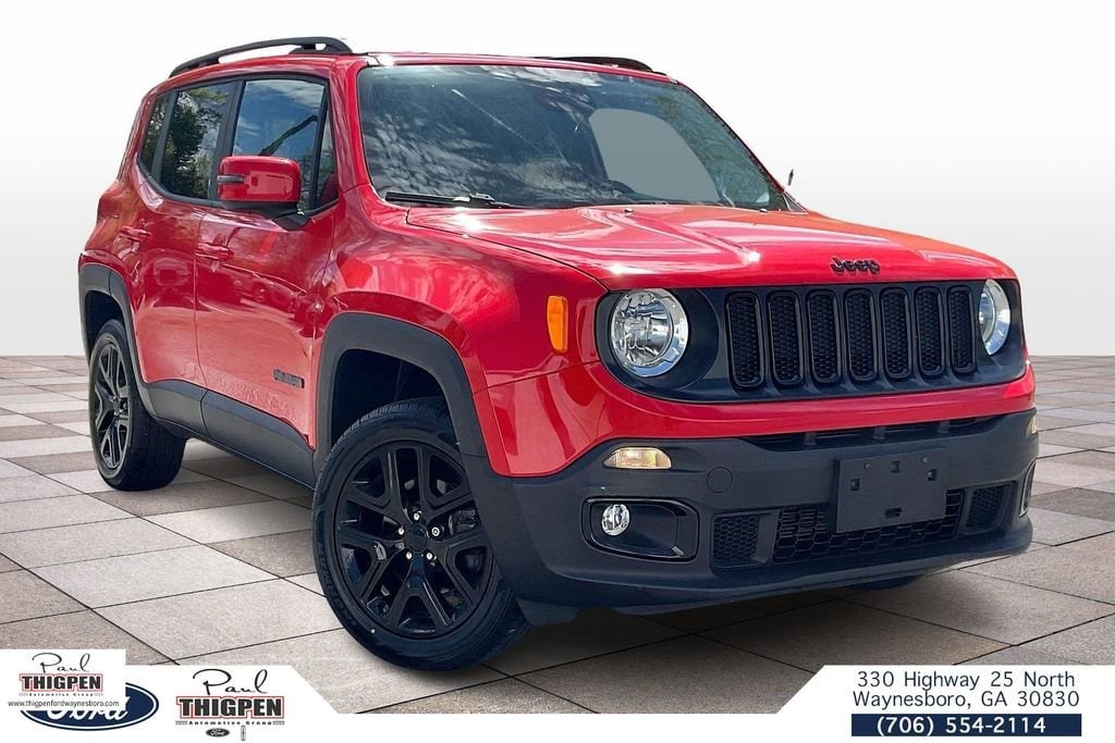 2017 Jeep Renegade Altitude Package