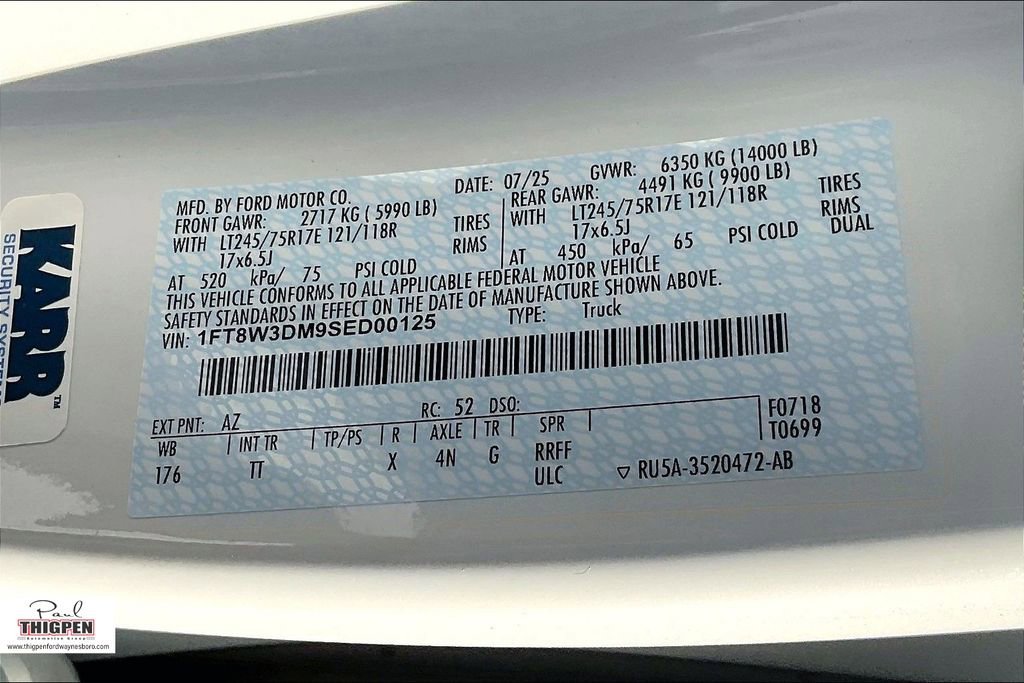 2025 Ford F-350 Super Duty Platinum - Photo 13