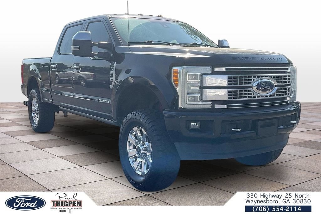 Certified 2017 Ford Super Duty F-250 SRW Platinum Truck Crew Cab