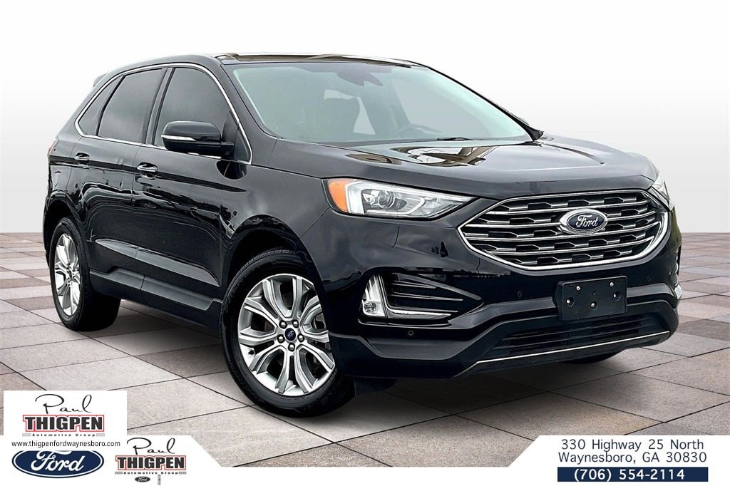 Certified 2021 Ford Edge Titanium SUV