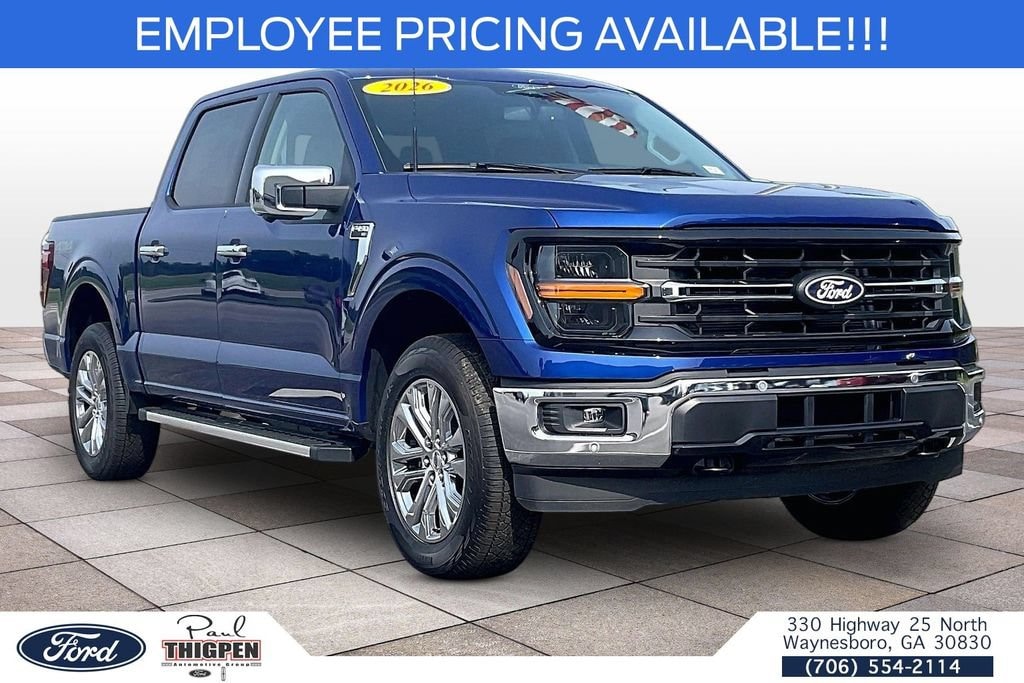 New 2026 Ford F-150 XLT Truck SuperCrew Cab