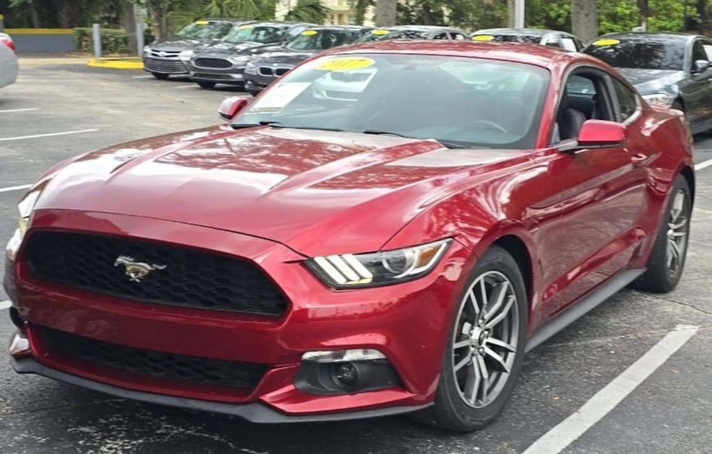 Certified 2017 Ford Mustang EcoBoost Coupe