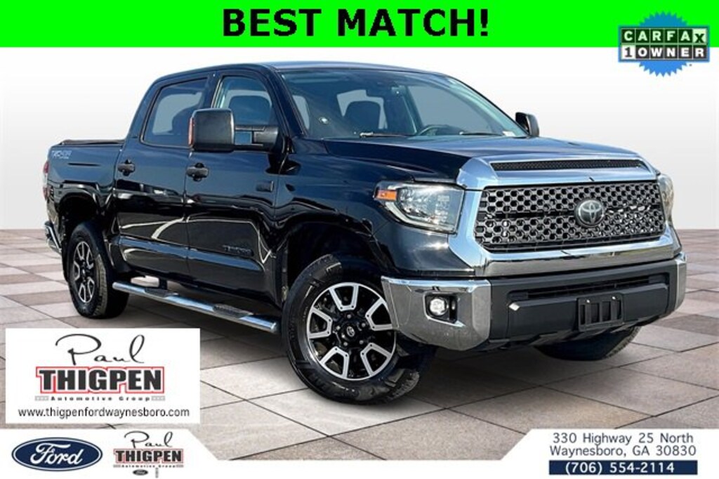 Certified 2021 Toyota Tundra 4WD SR5 Truck CrewMax