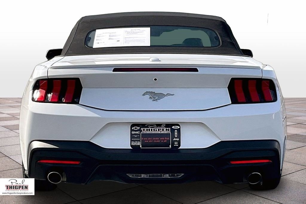 Certified 2024 Ford Mustang EcoBoost Premium Convertible