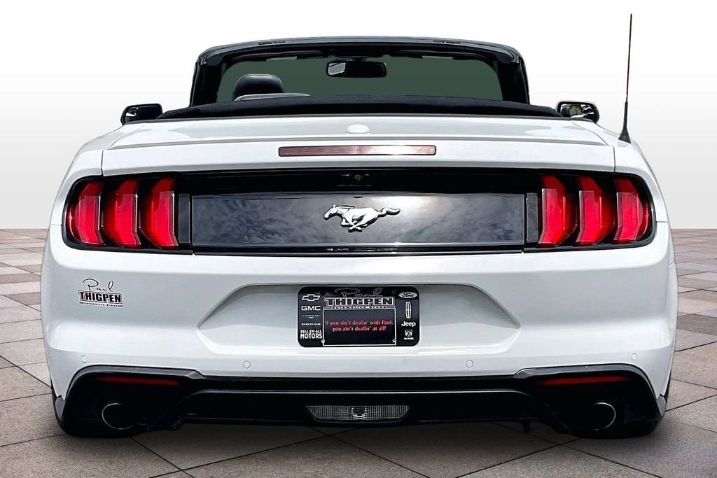 Certified 2019 Ford Mustang EcoBoost Premium Convertible