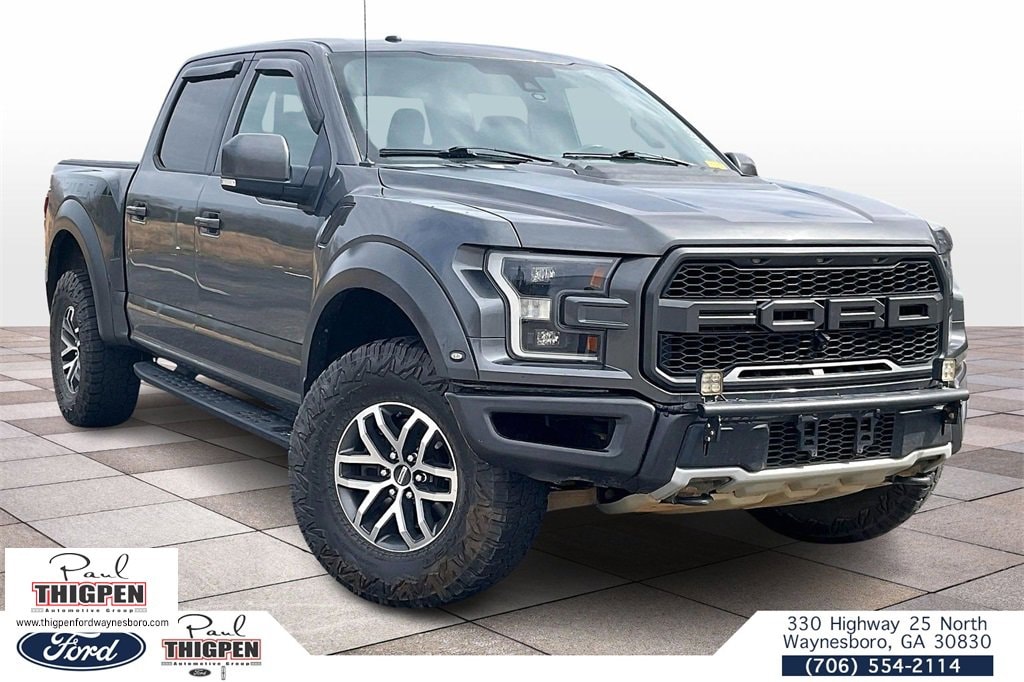 Used 2018 Ford F-150 Raptor Truck SuperCrew Cab