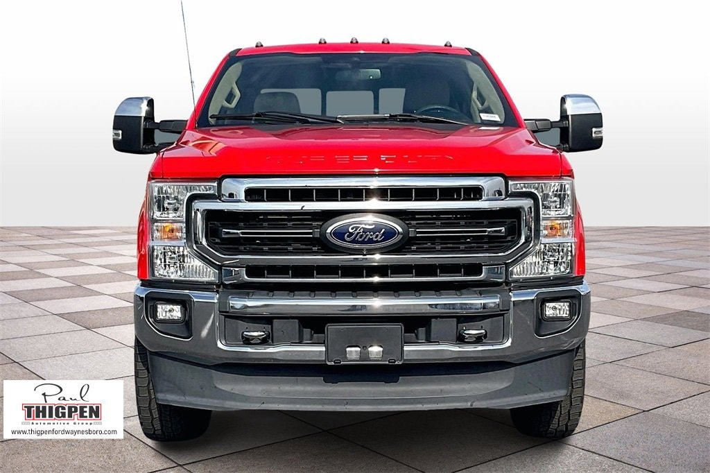 Certified 2021 Ford Super Duty F-350 SRW LARIAT Truck Crew Cab
