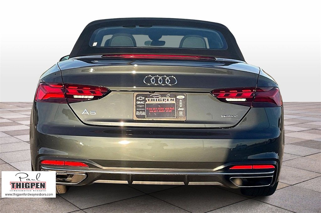 2022 Audi A5 Cabriolet Premium photo 4