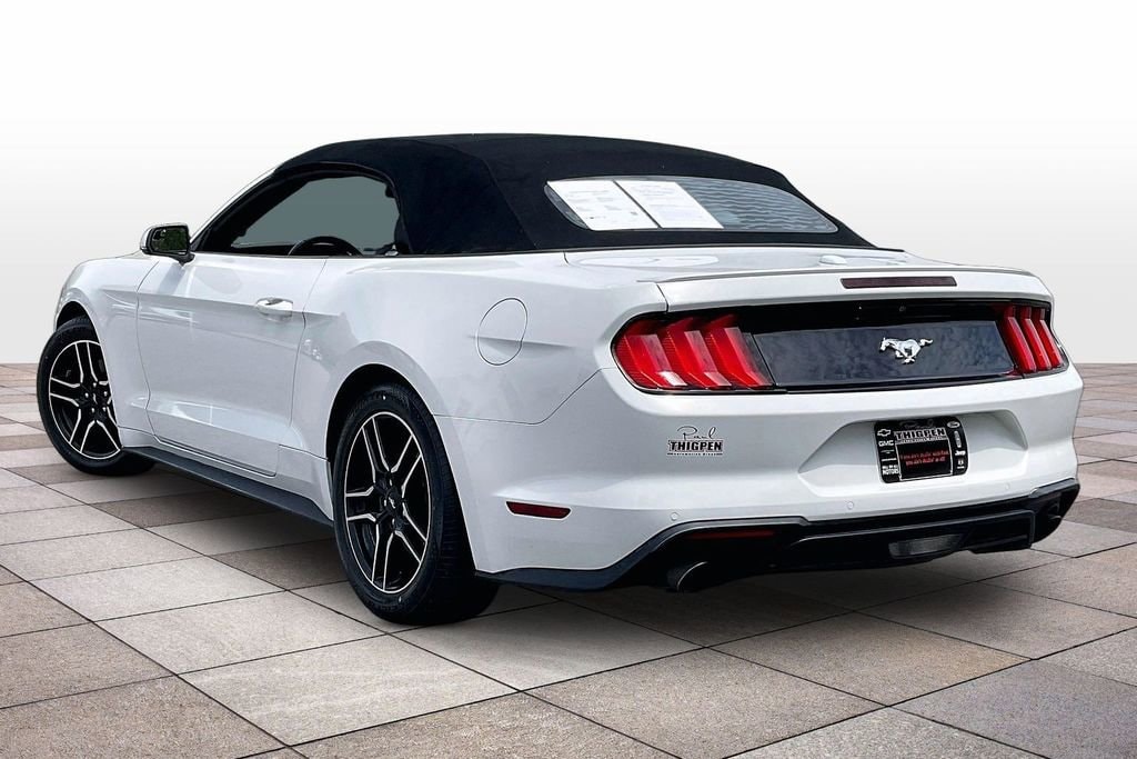 Certified 2019 Ford Mustang EcoBoost Premium Convertible