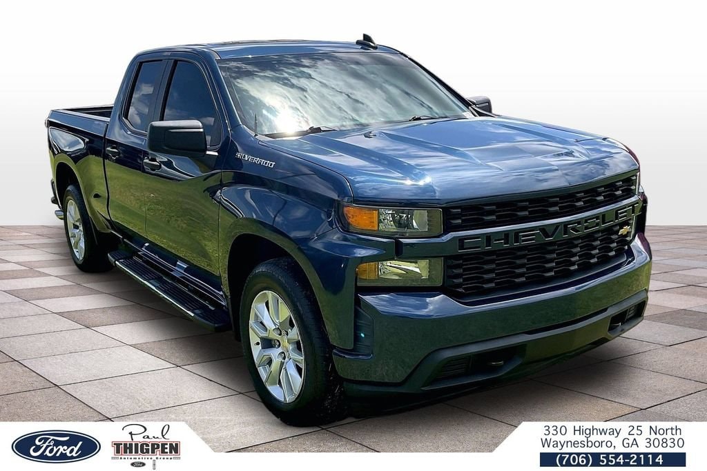 Certified 2020 Chevrolet Silverado 1500 Custom Truck Double Cab
