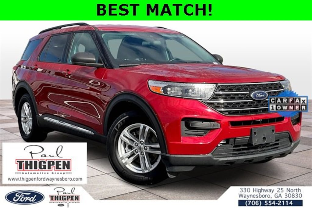 Certified 2022 Ford Explorer XLT SUV