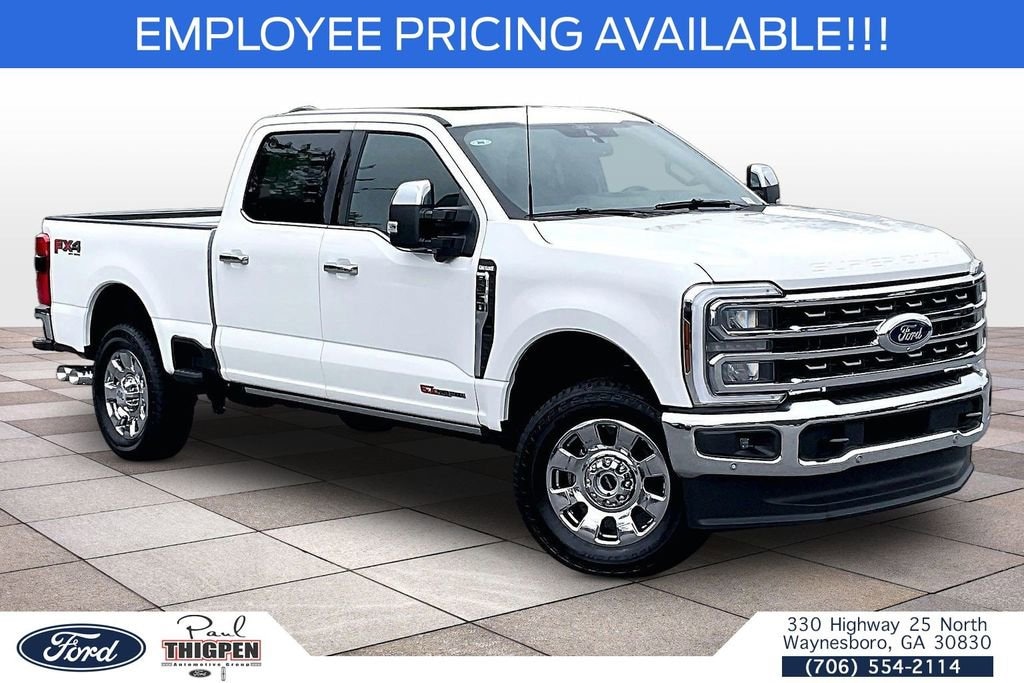 New 2026 Ford Super Duty F-350 SRW King Ranch Truck Crew Cab