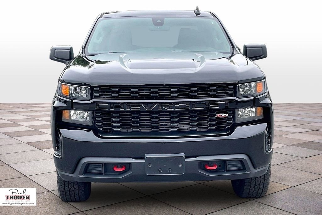 Certified 2021 Chevrolet Silverado 1500 Custom Trail Boss Truck Crew Cab