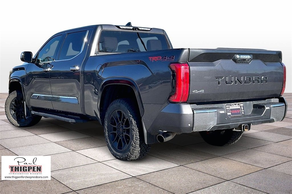 Certified 2023 Toyota Tundra 4WD 1794 Edition Truck CrewMax