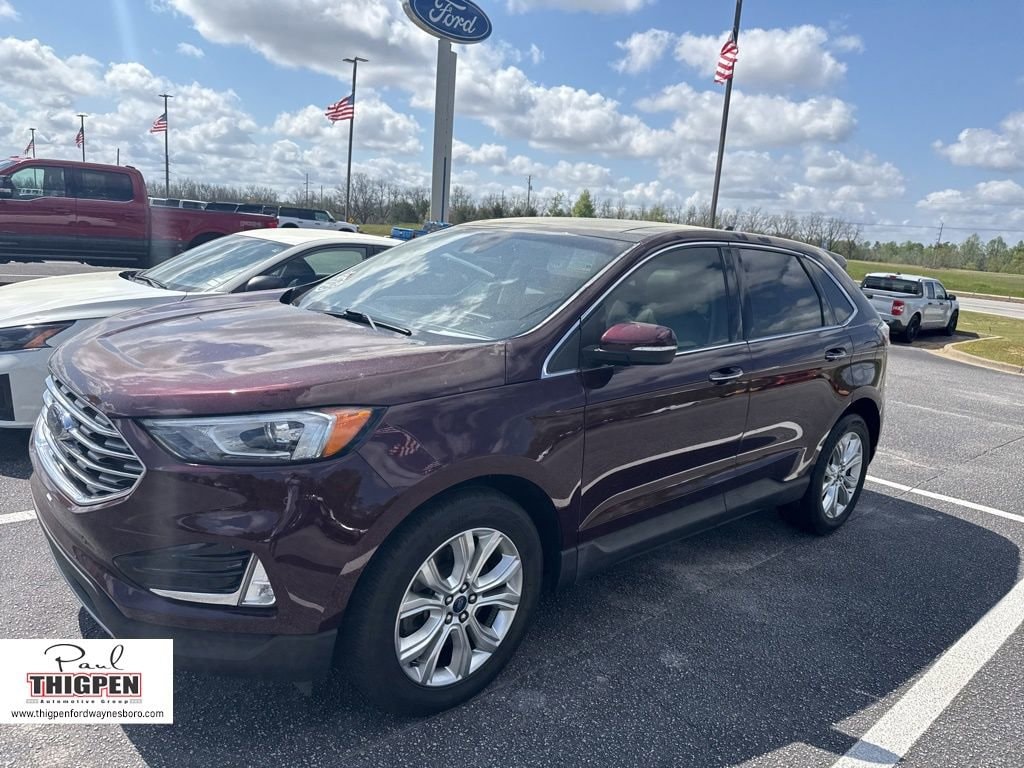 Certified 2021 Ford Edge Titanium SUV